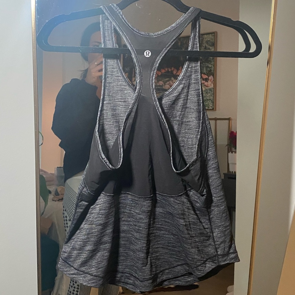 Lululemon Racerback Mesh Tank